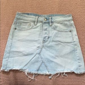 American Eagle high waisted denim skirt